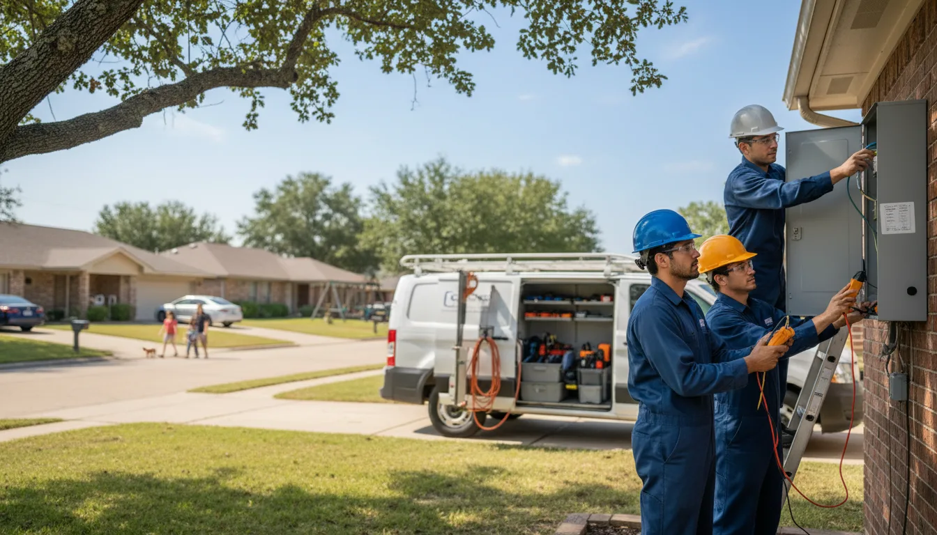 Certified electrician providing emergency electrical services in Lewisville, ID